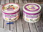 Grote vintage blikken trommels van Quality street, Enlèvement ou Envoi, Utilisé, Autre, Autres marques