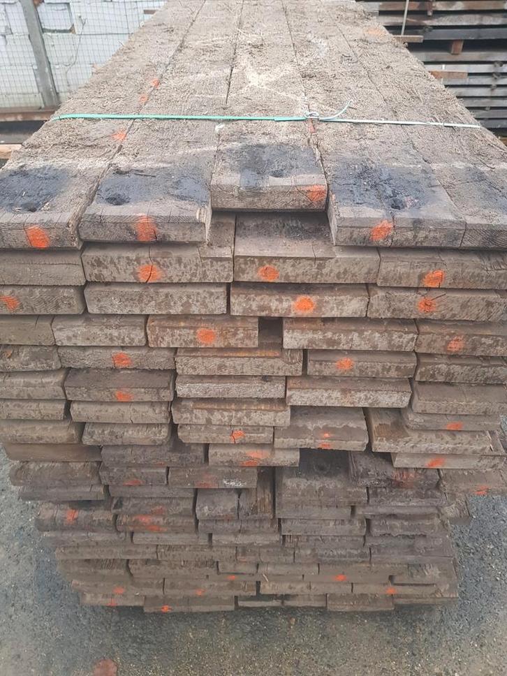 Lot wagonplanken, Jardin & Terrasse, Poteaux, Poutres & Planches, Enlèvement