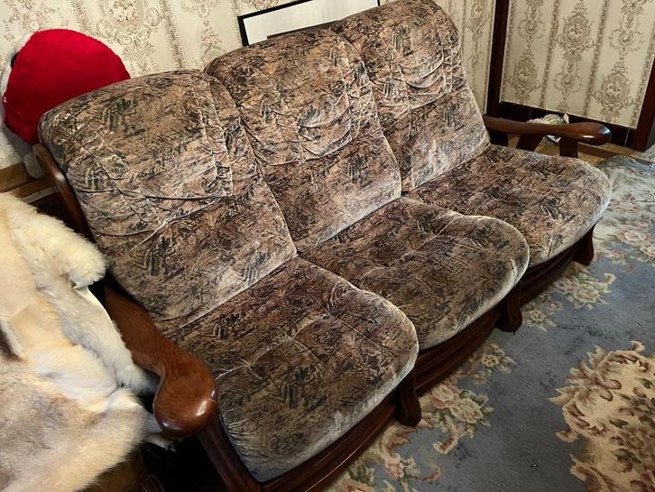 Salon (zetels), 3-zit en 2x 1-zit. Perfecte staat, Huis en Inrichting, Zetels | Zetels, Zo goed als nieuw, Ophalen