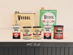 Veedol olie blikken, Verzamelen, Merken en Reclamevoorwerpen, Ophalen of Verzenden, Gebruikt, Verpakking