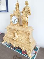 Schoorsteenklok Vincenti & Cie - Verguld brons - 1840, Antiek en Kunst, Antiek | Klokken, Ophalen