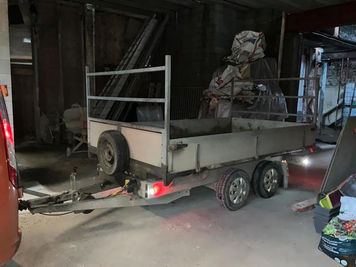 Remorque basculante électrique, Autos : Divers, Remorques, Utilisé, Enlèvement