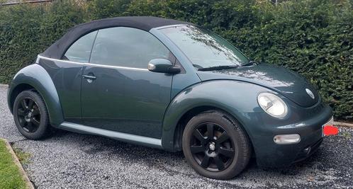 Vw beetle cabrio 2.0i benz, leder, airco, ... blanco keuring, Auto's, Volkswagen, Particulier, Airbags, Airconditioning, Bluetooth