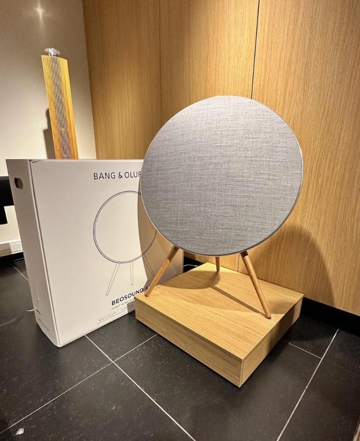 Bang & Olufsen Beosound A9 5th Gen Natural Multiroom - B&O, TV, Hi-fi & Vidéo, Enceintes, Comme neuf, Haut-parleurs Frontaux, Arrière ou Stéréo