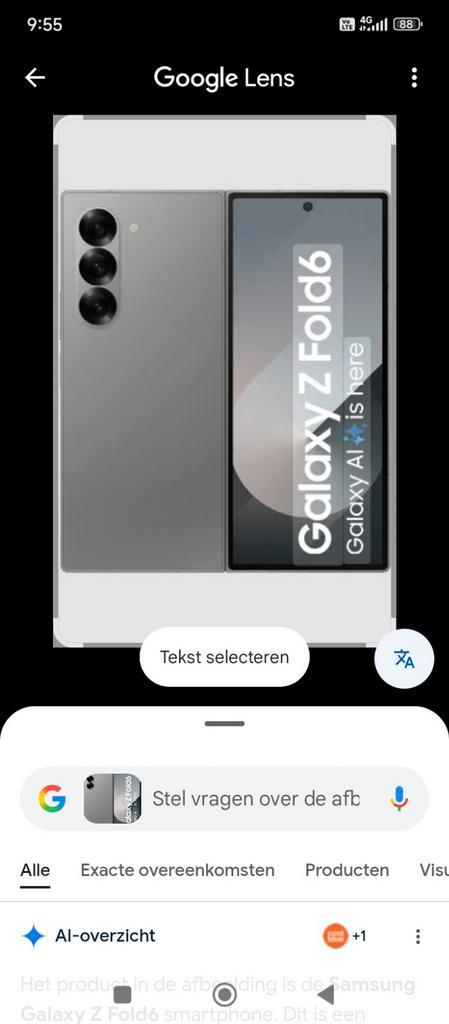 Z fold 6, Télécoms, Téléphonie mobile | Samsung, 512 GB, Enlèvement