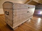 Oude houten kist / dekenkoffer., Ophalen, Gebruikt, 100 tot 150 cm, 50 tot 75 cm