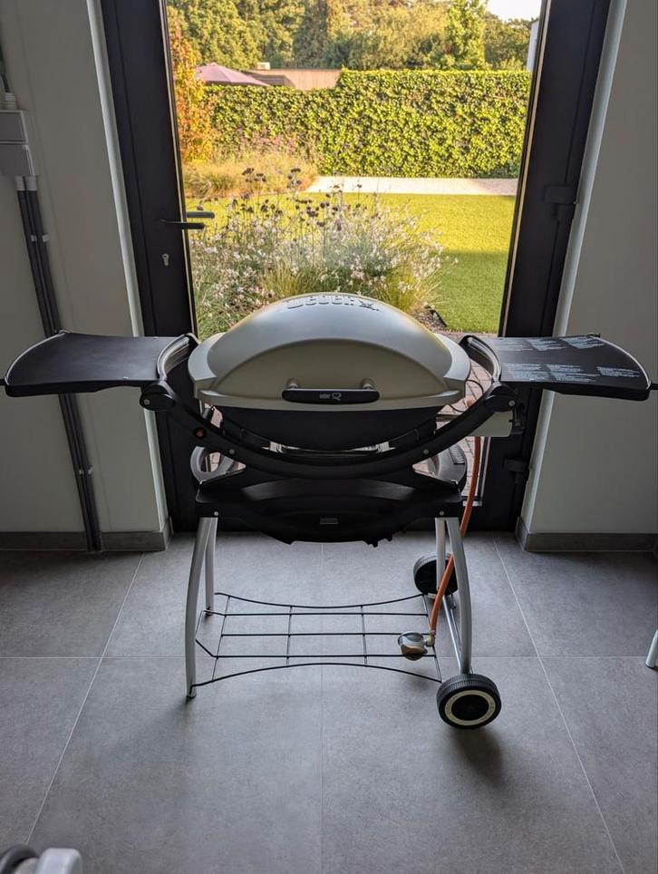Weber Q gasbarbecue, Tuin en Terras, Gasbarbecues, Zo goed als nieuw, Ophalen