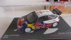 CITROËN C4 WRC LOEB PORTUGAL 09.IXO 1/43 IMPEC,VITRINE, Ophalen of Verzenden, Zo goed als nieuw, Auto, Overige merken