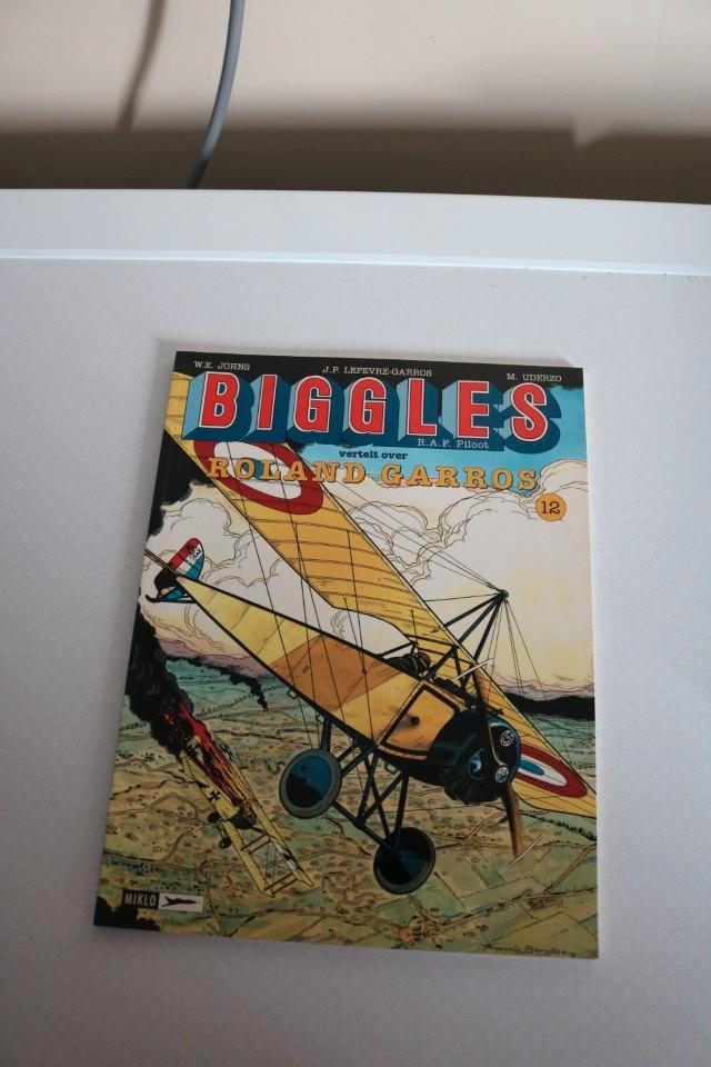 Biggles Nr 12 : Roland Garros - 1e druk 1998, Boeken, Stripverhalen, Zo goed als nieuw, Eén stripboek, Ophalen of Verzenden