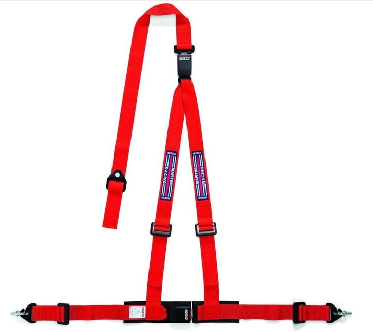 Harnais Sparco 3points rouge edition Martini Racing, Autos : Pièces & Accessoires, Habitacle & Garnissage, Neuf, Enlèvement ou Envoi