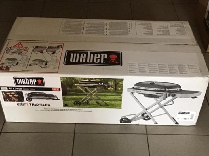 gasbarbecue Weber Traveler  nieuw nog verpakt, Tuin en Terras, Gasbarbecues, Nieuw, Ophalen