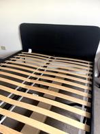 Gewatteerd bedframe, 140x200 cm, Huis en Inrichting, Slaapkamer | Matrassen en Bedbodems, Ophalen, Gebruikt, Tweepersoons, 140 cm