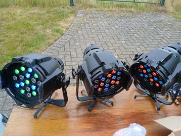 14 multipar led dmx beschikbaar voor biedingen
