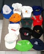 Casquette avec toutes sortes de publicités, Enlèvement ou Envoi, Utilisé