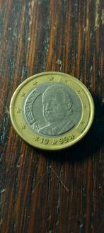 1€ muntstuk, Postzegels en Munten, Spanje, Ophalen, Losse munt
