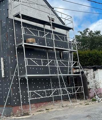 Échafaudage 50 m2 2.000€ htva 0471868532, Bricolage & Construction, Échafaudages, Enlèvement ou Envoi, Comme neuf
