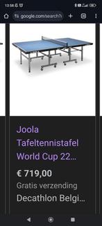 Tafeltennis wedstrijdtafel 22 mm, Sport en Fitness, Tafeltennis, Ophalen, Zo goed als nieuw