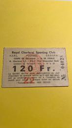 Ticket Charleroi Waterschei 25/02/78 coupe de Belgique, Envoi