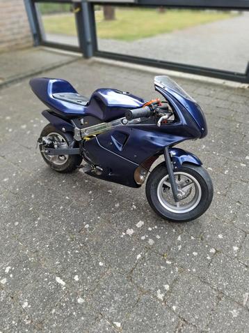 Pocketbike 65cc met onderdelen  beschikbaar voor biedingen
