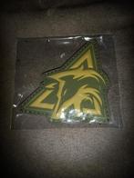 Patch écussons Wolf velcro neuf, Hobby en Vrije tijd, Kledingapplicaties en Hotfix, Ophalen of Verzenden