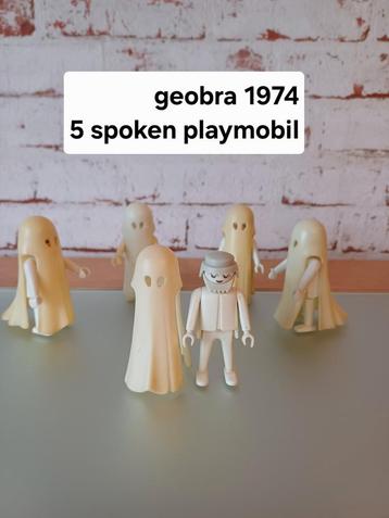 5 Vintage spoken geesten playmobil geobra 1974 beschikbaar voor biedingen