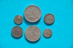 ZILVER : 6 oude munten, Setje, Zilver, Ophalen of Verzenden, Zilver