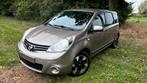 NISSAN NOTE 1.4 benzineAIRCO NAVEGATIE, Zwart, Leder en Stof, Beige, Handgeschakeld
