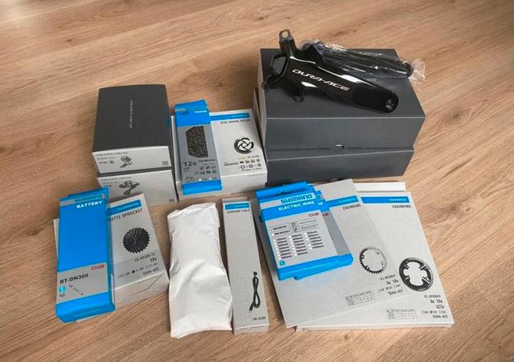 Shimano dura ace 12sp powermeter groepset, Fietsen en Brommers, Fietsonderdelen, Nieuw, Racefiets, Overige typen, Ophalen
