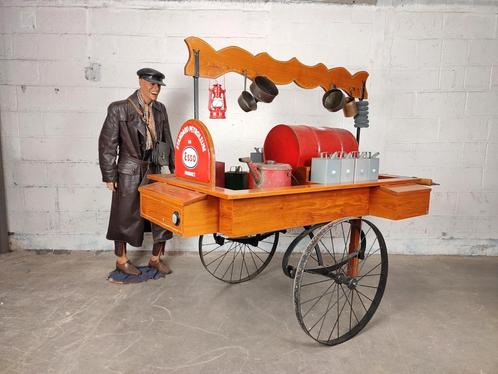 Grote Esso petroleum kar met mannequin, Verzamelen, Merken en Reclamevoorwerpen, Zo goed als nieuw, Ophalen