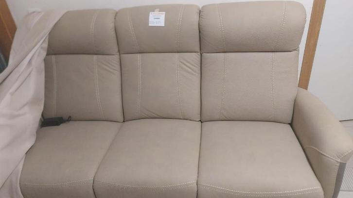Electric zetel, Maison & Meubles, Fauteuils, Neuf, Cuir, 125 cm ou plus, 75 à 100 cm, Enlèvement
