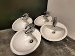 badkamer wasbakken met kraan, Ophalen, Gebruikt, Minder dan 50 cm, Wasbak of Wastafel
