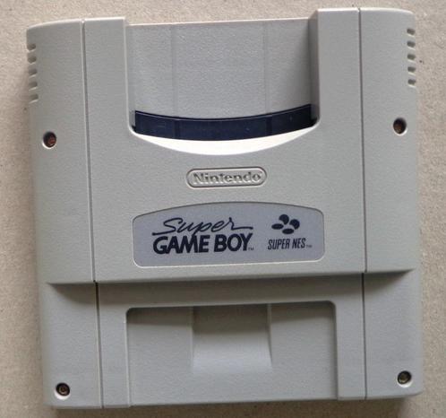 Super Gameboy Player voor de Super Nintendo, Consoles de jeu & Jeux vidéo, Consoles de jeu | Nintendo Super NES, Utilisé, Avec adaptateur Super GameBoy