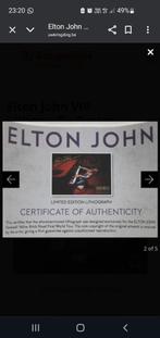 Elton john poster, Ophalen