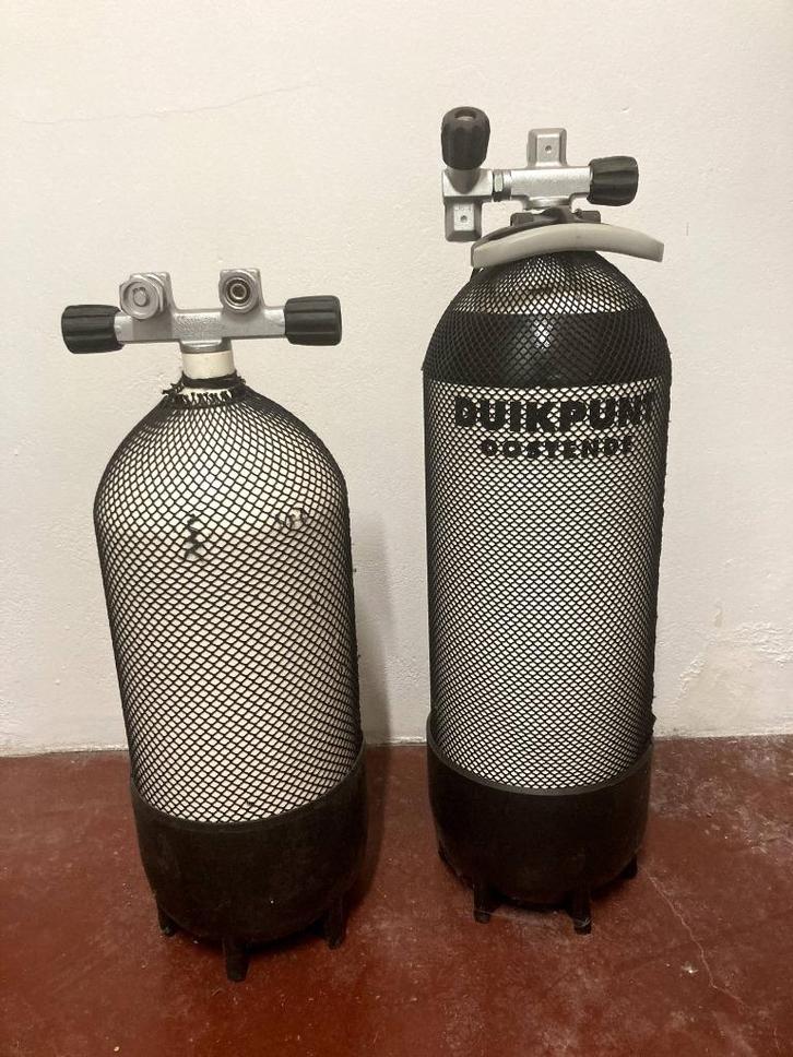 1 x Duikfles 1 x 12 L nieuwstaat, Watersport en Boten, Duiken, Zo goed als nieuw, Duikfles, Ophalen
