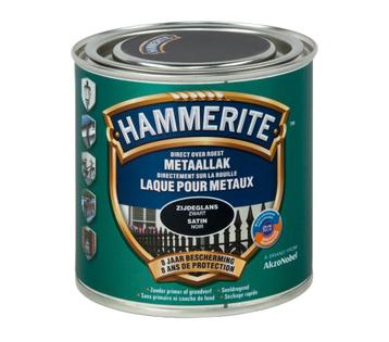 Hammerite Metaallak zijdeglans zwart (> 3/4 van 0,25l) disponible aux enchères