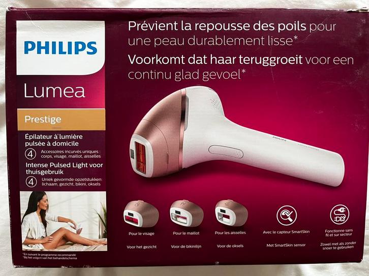 Philips Lumea Prestige, Elektronische apparatuur, Persoonlijke Verzorgingsapparatuur, Gebruikt, Scheren en Epileren, Ophalen of Verzenden