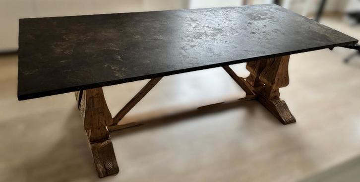 Mooie degelijke kwaliteitsvolle eettafel, Huis en Inrichting, Tafels | Eettafels, Zo goed als nieuw, 100 tot 150 cm, 200 cm of meer