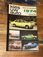 kies u auto jaarboek alle merken 1974 oltimers....., Boeken, Auto's | Boeken, Gelezen, Ophalen of Verzenden, Algemeen