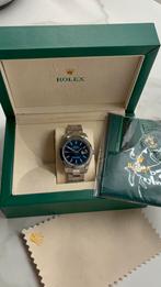 Rolex Oyster Perpetual Datejust Blauw, Handtassen en Accessoires, Horloges | Heren, Ophalen, Staal, Rolex