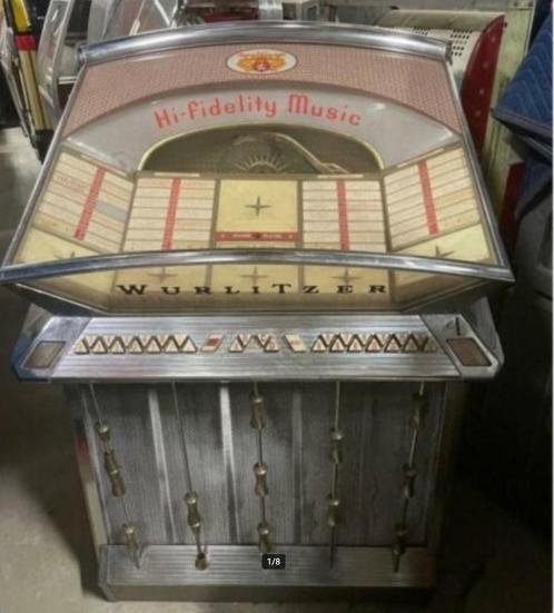 Wurlitzer 2504 Jukebox - 104 Select - Origineel, Verzamelen, Automaten | Jukeboxen, Gebruikt, Wurlitzer, 1950 tot 1960, Ophalen of Verzenden