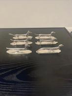 Wiskemann  verzilverd  .6  messenleggers, Ophalen of Verzenden