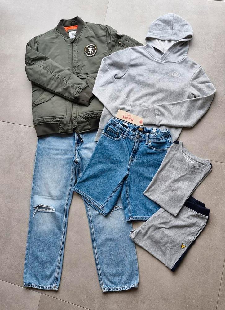 Set nieuwe/zgan (merk)kledij maat 12 jaar, Kinderen en Baby's, Kinderkleding | Maat 152, Zo goed als nieuw, Jongen, Ophalen of Verzenden