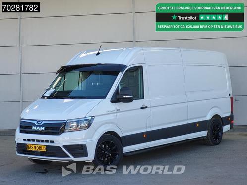 MAN TGE 3.140 Automaat Black Edition L4H3 Camera Airco Parke, Auto's, Bestelwagens en Lichte vracht, Bedrijf, Te koop, Achteruitrijcamera