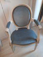 Fauteuil  style ancien blanc avec accoudoir, Antiquités & Art, Enlèvement