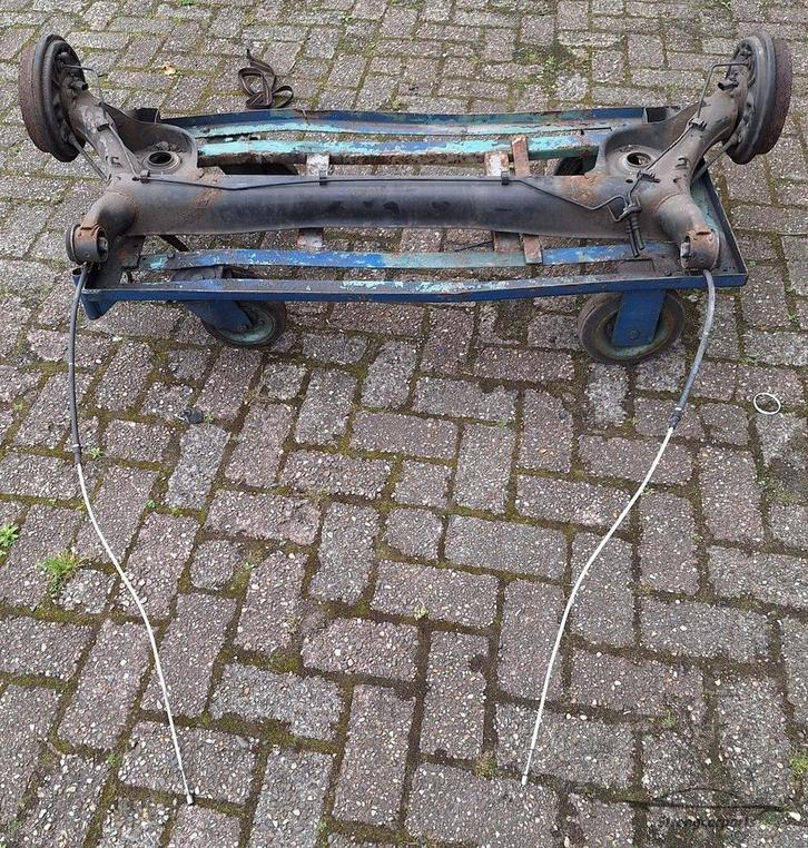 VW Up Achteras compleet past ook op Seat Mii Skoda Citigo, Auto-onderdelen, Ophanging en Onderstel, Seat, Volkswagen, Skoda, Gebruikt