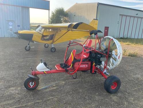 Paramotor duo Sylphe Rotax 582 (water gekoeld) + 2 schermen, Sport en Fitness, Zweefvliegen en Paragliding, Gebruikt, Paramotor