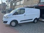 Ford Transit Custom 2.2TDCI Slechts 44.000 km, Auto's, Zwart, 4 cilinders, Wit, Diesel