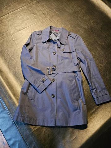 Nieuwstaat blauweTommy Hilfiger Trench coat beschikbaar voor biedingen