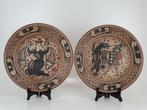 Grote handgeschilderde Spaanse borden (2), Antiek en Kunst, Antiek | Wandborden en Tegels, Ophalen of Verzenden