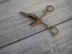 geel koper schaar, Antiek en Kunst, Ophalen of Verzenden, Koper